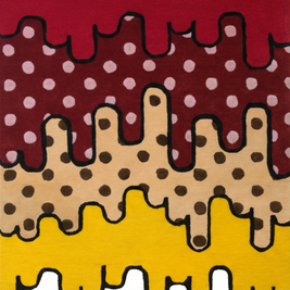 Polka Noise Designer Hand Tufted Rug
