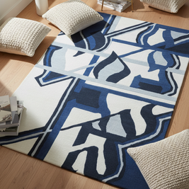 Yad Bhavam Tad Bhawati Designer Hand Tufted Rug