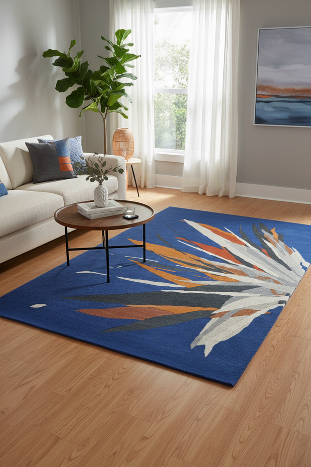 Shard Rectangle Hand Tufted Rug