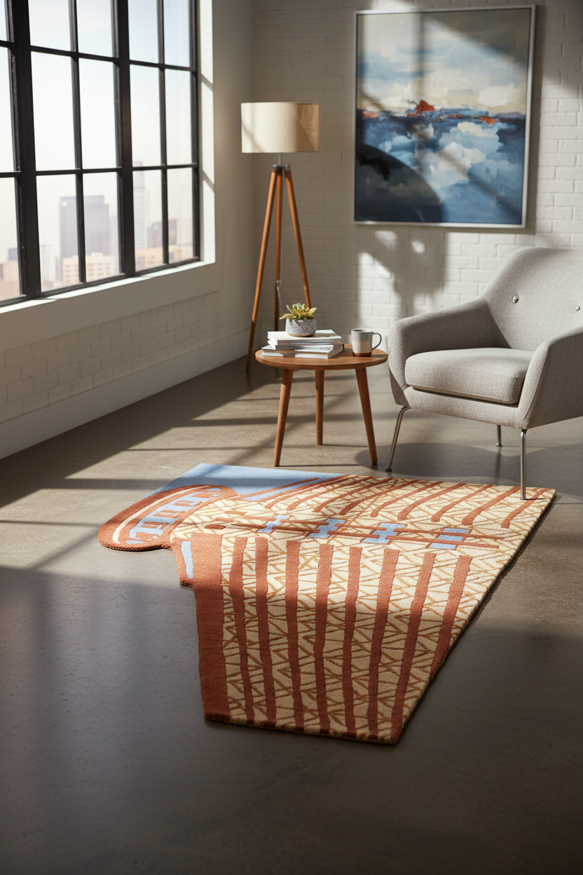 Metropole Designer Hand Tufted Rug