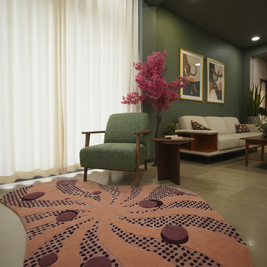 Neon Wrap A Designer Hand Tufted Rug