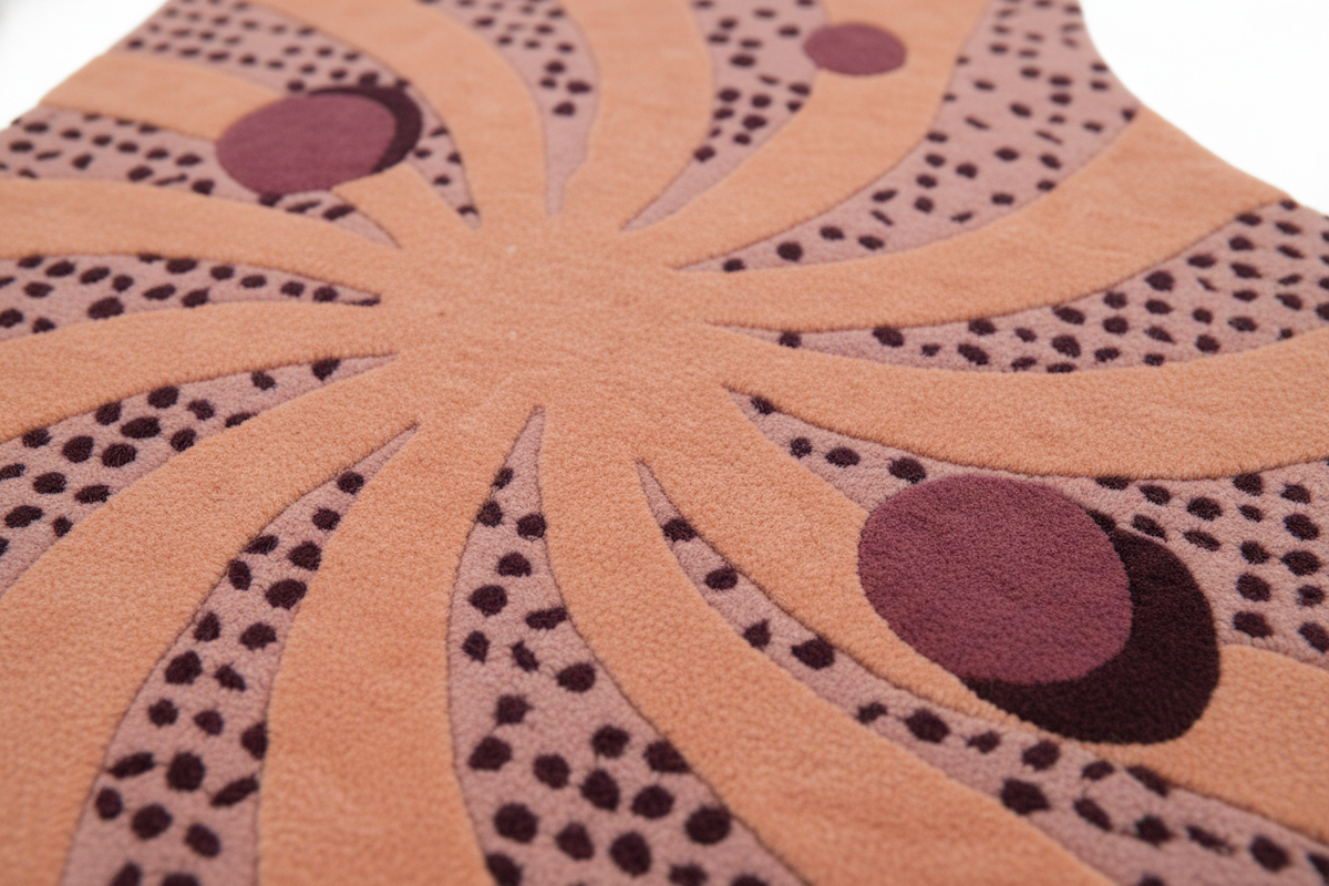 Neon Wrap A Designer Hand Tufted Rug