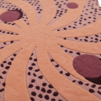 Neon Wrap A Designer Hand Tufted Rug