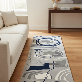 Steam Designer Runner Rug