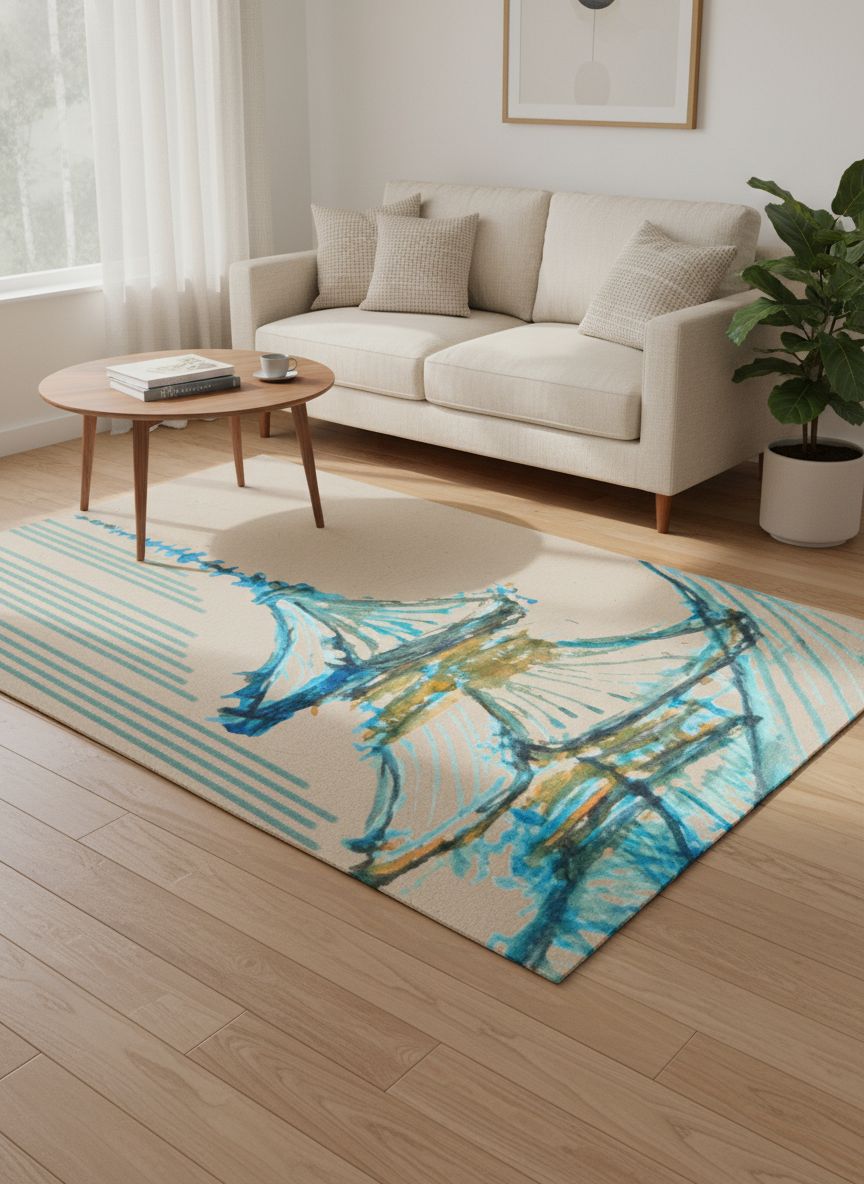 Shoji Designer Hand Tufted Rug