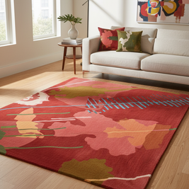 Spill Contemporary Hand Tufted Rug