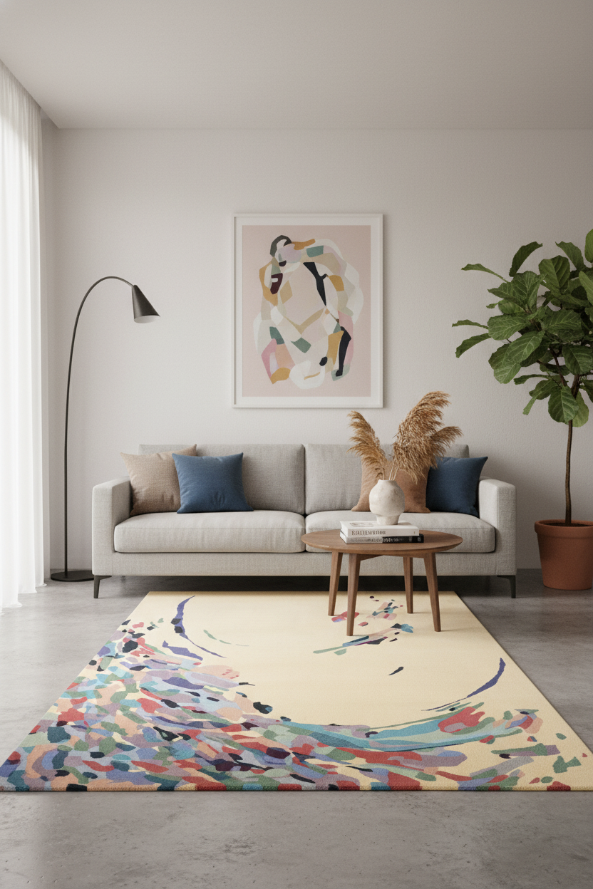 Splash Rectangle Rugs