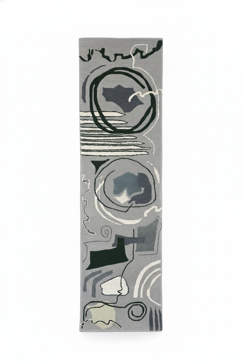 Steam Designer Runner Rug
