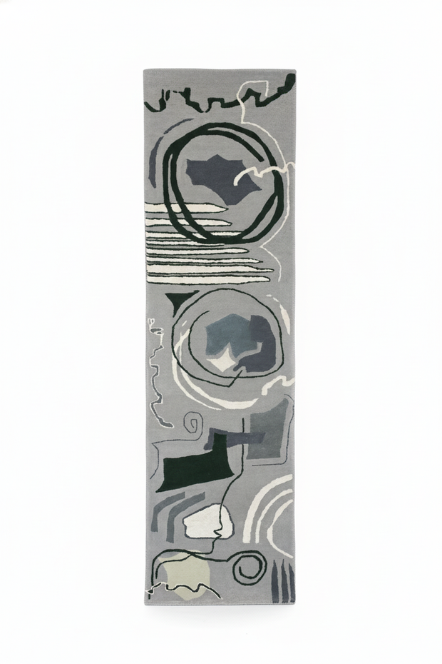 Steam Designer Runner Rug