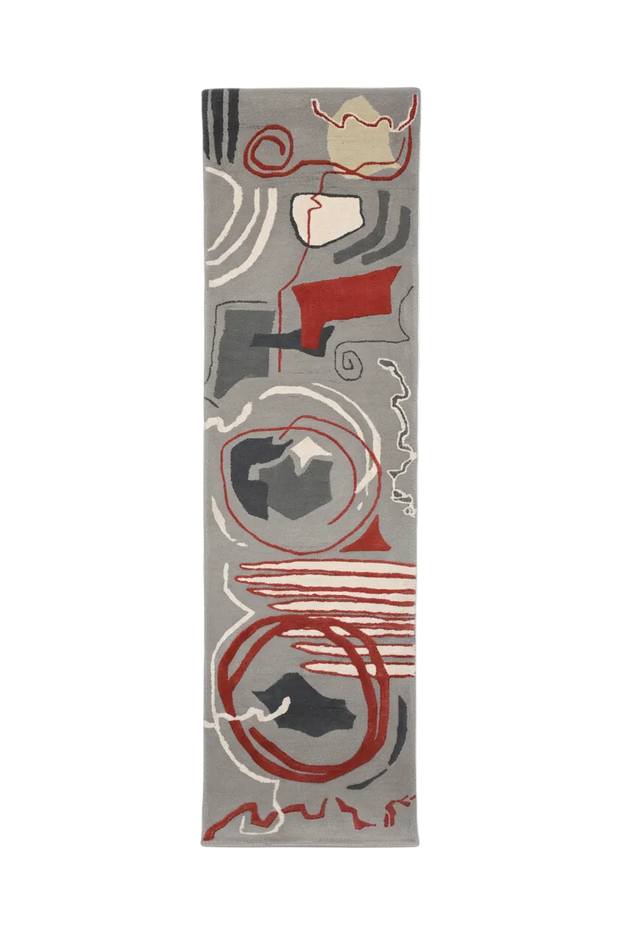 Steam Designer Runner Rug