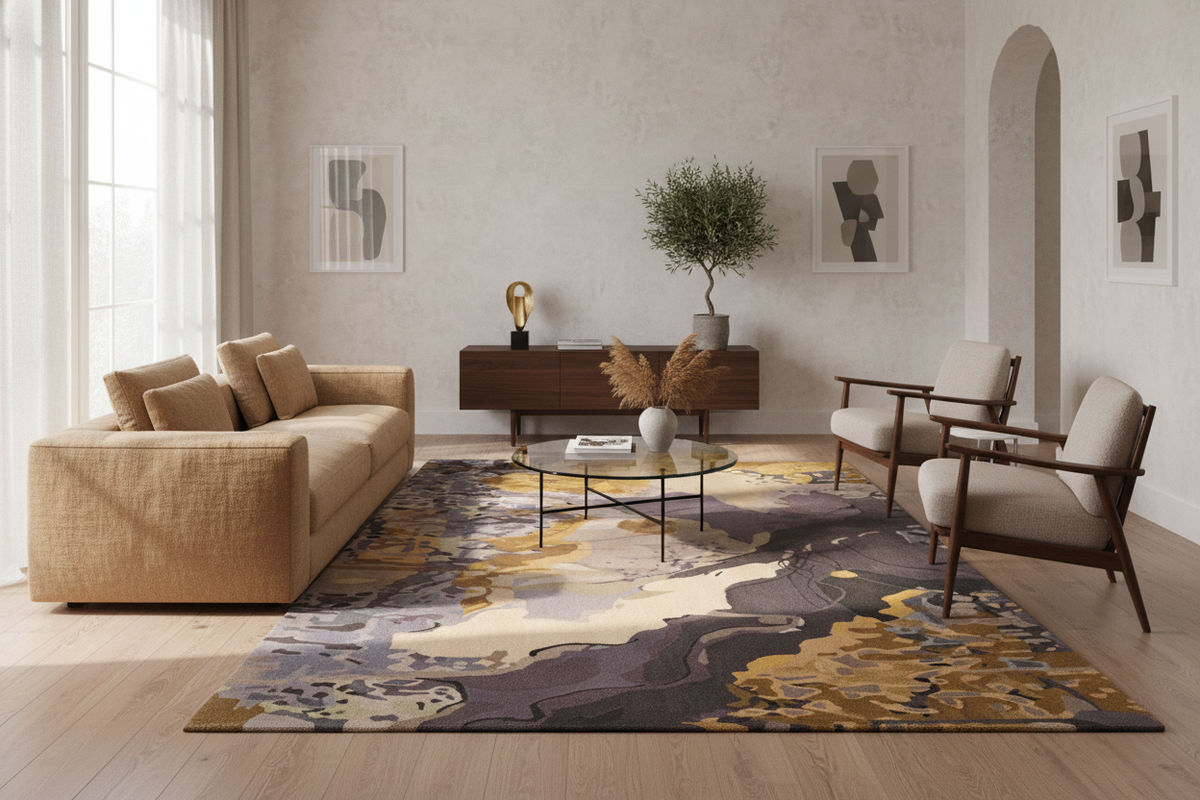 Storm Luxury Hand Tufted Rug