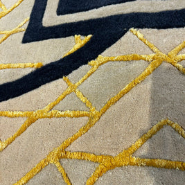 Sunburst Designer Hand Tufted Rug